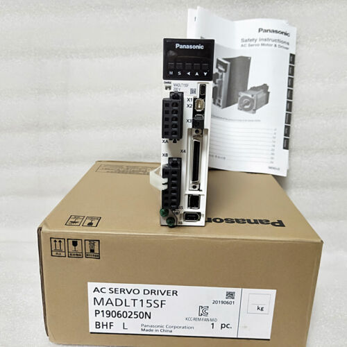 100% New In Box MADLT15SF Panasonic AC Servo Drive Via Fedex One Year Warranty