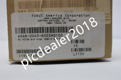 1 قطعة جديد في الصندوق FANUC A06B-0063-B503 محرك سيرفو A06B0063B503 عبر DHL