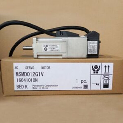 100 % NEUER PANASONIC MSMD012G1V AC-SERVOMOTOR im Karton, schneller Versand