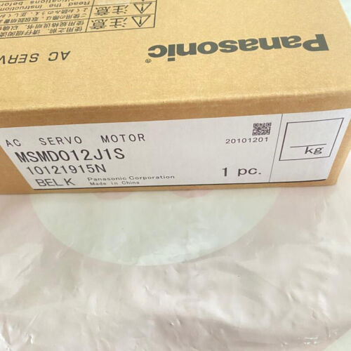 100 % NEUER PANASONIC MSMD012J1S AC-SERVOMOTOR 750 W im Karton