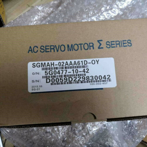 1PC New Yaskawa SGMAH-02AAA61D-OY Servo Motor SGMAH02AAA61DOY Via Fedex/DHL