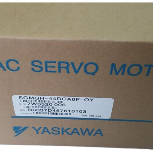 1PC New In Box Yaskawa SGMGH-44DCA6F-OY Servo Motor SGMGH44DCA6FOY Via DHL