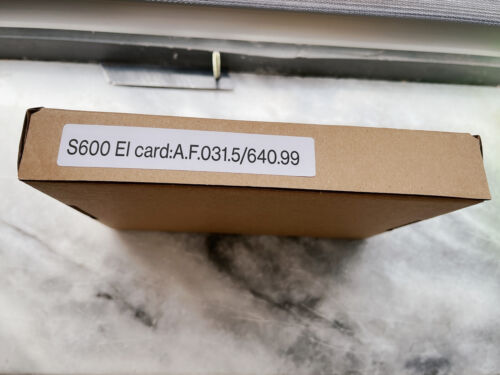1 قطعة بطاقة Kollmorgen S600 EI جديدة في الصندوق: AF031.5/640.99 شحن سريع 