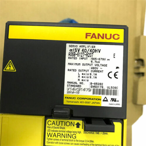 1PC New FANUC A06B-6124-H207 Servo Drive A06B6124H207 Via DHL One Year Warranty