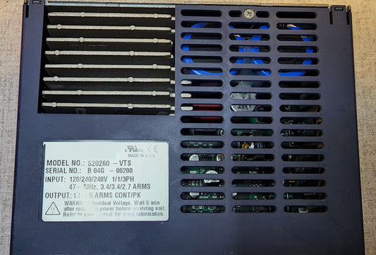 1PC Kollmorgen S20260-VTS Servoverstärker der Serie S200 120/240 VAC 1/3-PHASE Schneller Versand mit einjähriger Garantie Fedex/DHL/UPS
